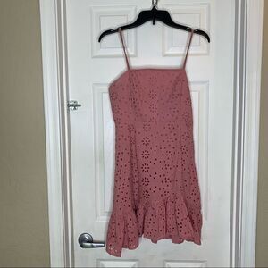 Sunday Mi Amor Pink Blush Sundress Ruffles